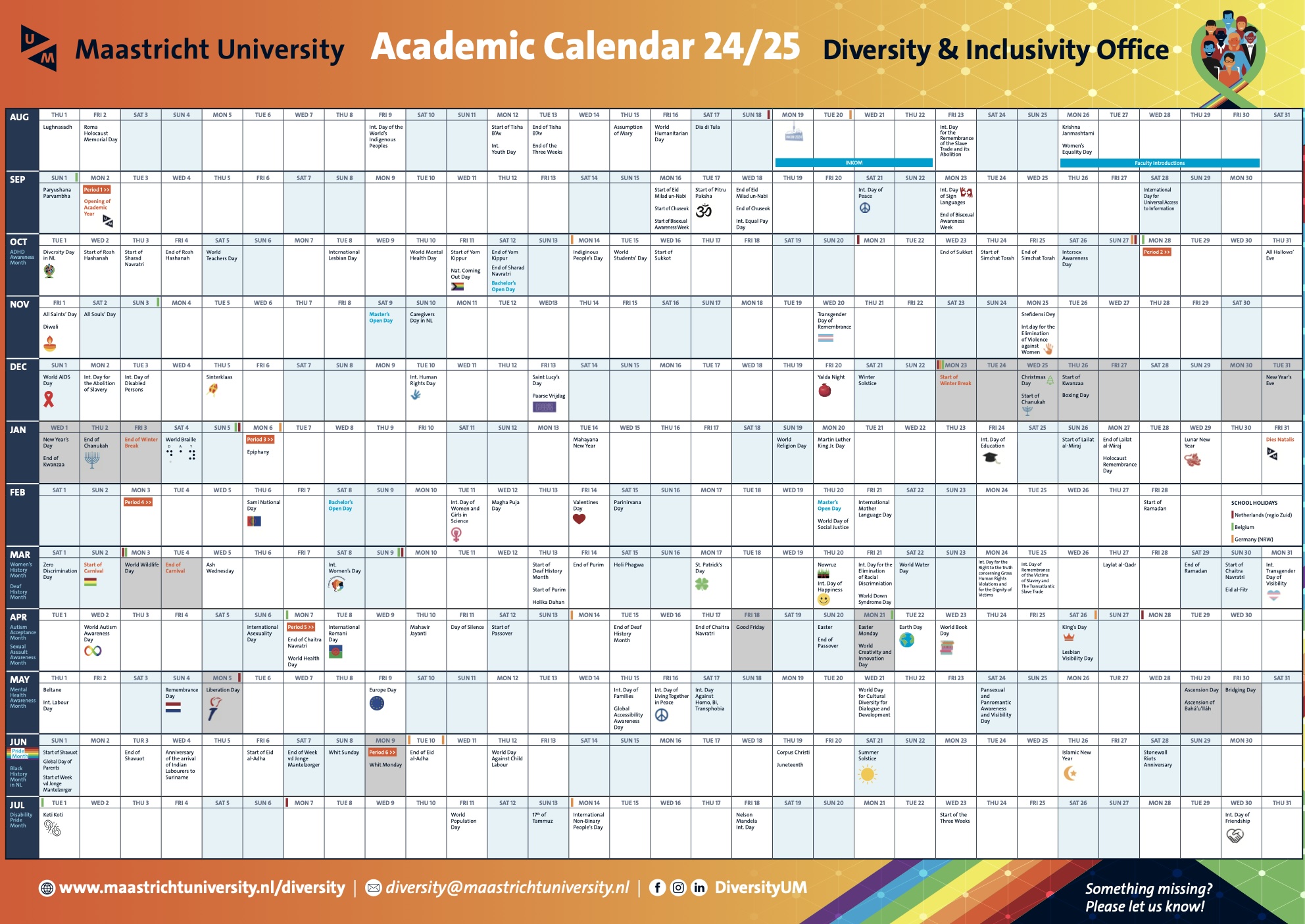 Diversity & Inclusivity About UM Maastricht University